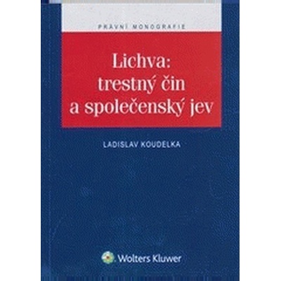 Lichva: trestný čin a společenský jev