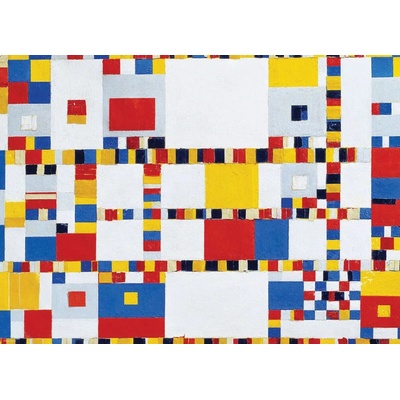 Eurographics Víťazstvo Boogie Woogie Detail 1000 dielov