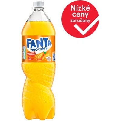 Fanta Zero cukru pomeranč 1,5 l