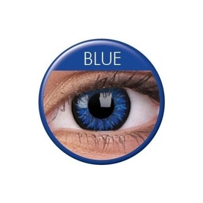 MaxVue ColorVue Glamour Blue barevné tříměsíční nedioptrické 2 čočky – Hledejceny.cz