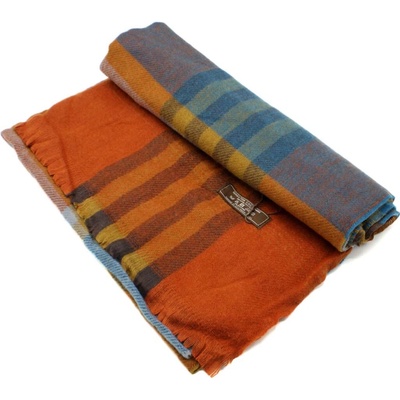 Krumlovanka šál Cashmere Sensation P-72633-OR oranžový