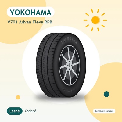 YOKOHAMA V701 ADVAN FLEVA 235/35 R19 91W