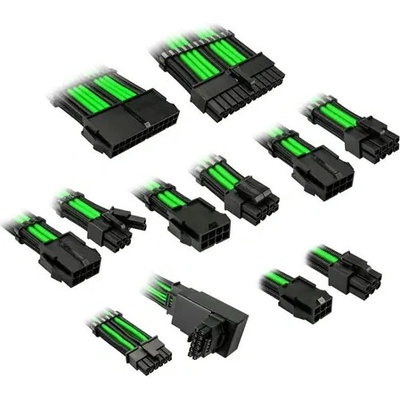 Kolink Core Pro Braided Cable Extension Kit 12V-2x6 Typ 1 zelená COREPRO-EK-12VT1-GRN