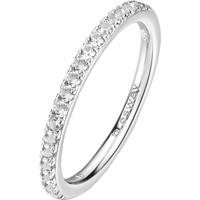 Brosway strieborný prsteň Fancy Infinite White FIW74