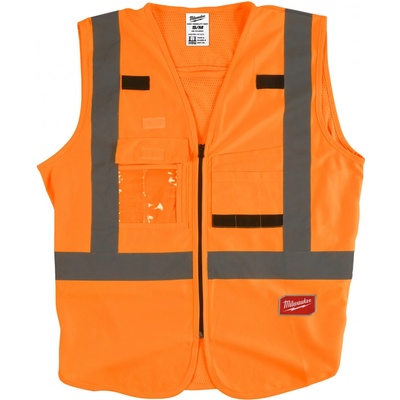Milwaukee reflexná vesta Hi VISIBLE oranžová