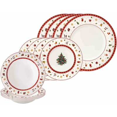 Villeroy & Boch Obedový set biely Toy's Delight Specials 12 ks