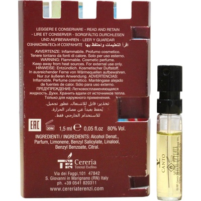V Canto Mandragola parfum unisex 1,5 ml vzorka