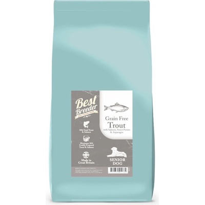 Best Breeder Grain Free Senior Trout with Salmon Sweet Potato & Asparagus 2 kg