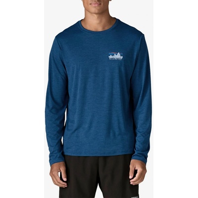 Patagonia L/S Cap Cool Daily Shirt 73 Skyline c.blue/light clement ble x-dye