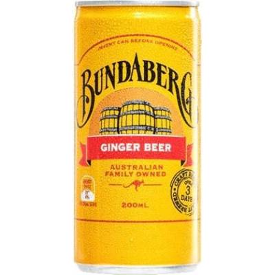 Bundaberg sycený nápoj s příchutí zázvorového piva 200 ml