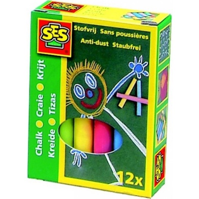 SES Creative farebné kriedy 12 ks