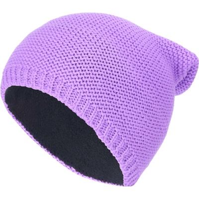 Unuo Dětská čepice pletená Warm Lila