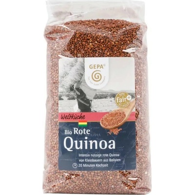 Gepa Bio červená quinoa z Bolívie 0,5 kg