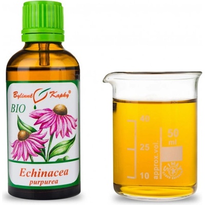 Bylinné kapky ECHINACEA PURPUREA BIO KAPKY tinktura 50 ml – Hledejceny.cz