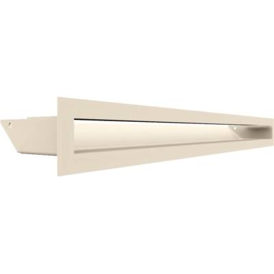 Kratki Mriežka LUFT 60 x 600 mm krémová 45S