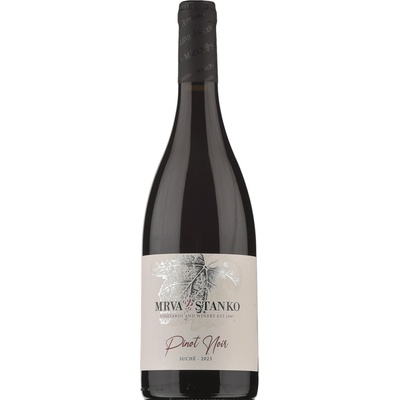 Mrva & Stanko Pinot Noir výber z hrozna suché červené 2015 13% 0,75 l (čistá fľaša)