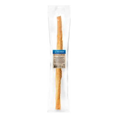 PETMEX Kroketa z vepřové kůže rolovaná 50 cm 6 ks. přírodní žvýkání