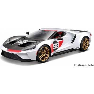 Maisto Ford GT Heritage 2021 Bílý 1:18