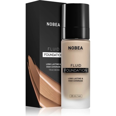 Nobea Day-to-Day Fluid Foundation dlouhotrvající make-up 06 True beige 28 ml