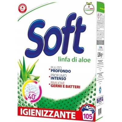 Soft Prací prášek Intense White 105 PD 5,25 kg