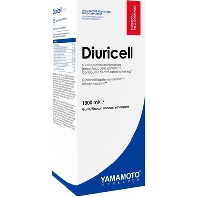 Yamamoto Diuricell čistiace a odvodňovacie účinky 1000 ml. Orange + Lemon