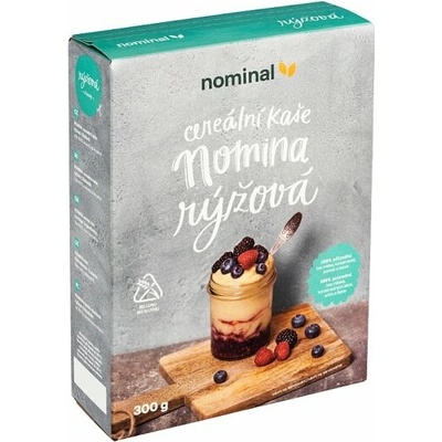 Nominal NOMINA RÝŽOVÁ cereální kaše bez lepku 300 g – Hledejceny.cz