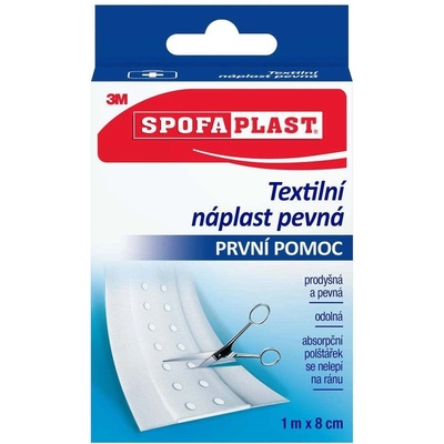 3M SPOFAPLAST 264 Pevná textilná náplasť 8 cm x 1m