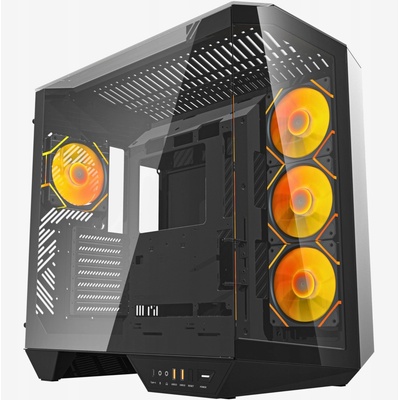 darkFlash DY470 + 4 Fans Black