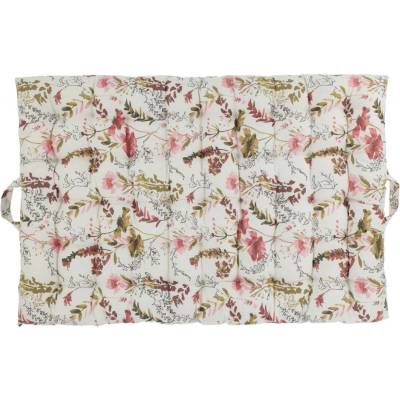 Krémová matrace s květy Aix Quilt Wild Flowers - 60*100 cm - Chic Antique