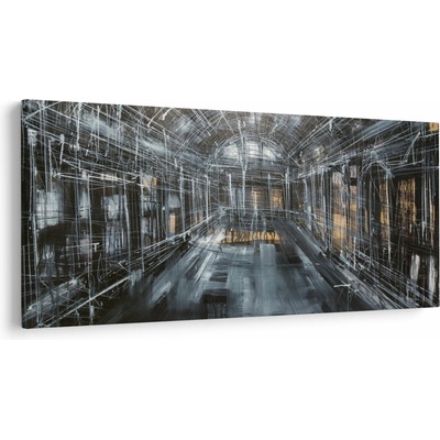 Obraz interiéru staré budovy, jednodílný 200x100 cm