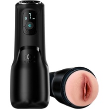 OTOUCH Airturn 4 - sací-vibračný automatický masturbátor čierny