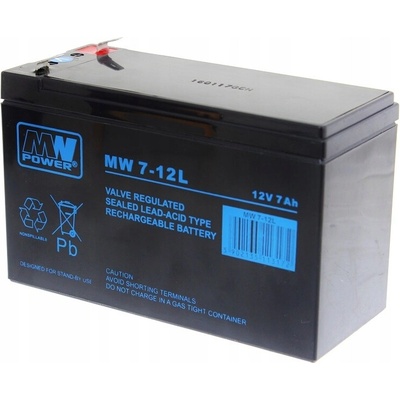 MW Power 12V 7Ah Long life MW 7-12L