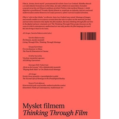 Myslet filmem - Jiří Anger