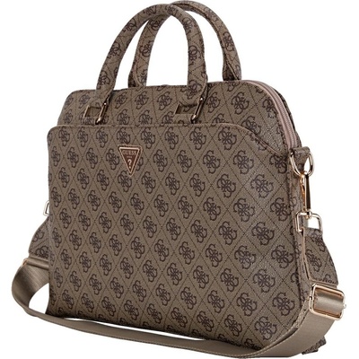 Guess PU 4G Triangle Logo 15/16" Brown GUCB15P4DPTW