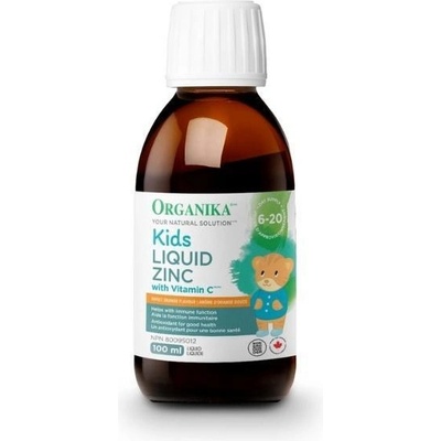 Organika Kids Tekutý zinek s vitamínem C pro děti 100 ml