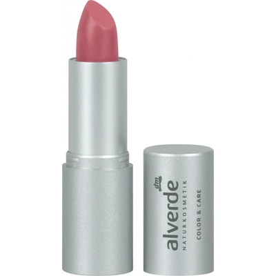 alverde naturkosmetik rtěnka Color & Care 42 Vintage Rose 4,6 g