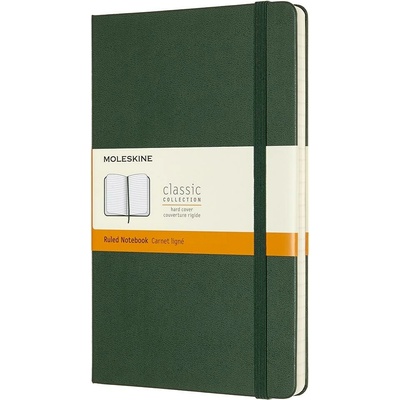 Moleskine L tvrdé desky linkovaný zelený – Hledejceny.cz