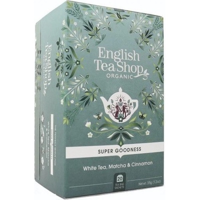 English Tea Shop Bílý čaj s matchou a skořicí 20 ks