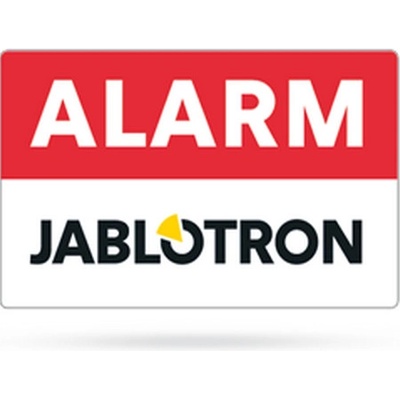 SAM-252.21 Samolepka vnější ALARM Jablotron – Hledejceny.cz