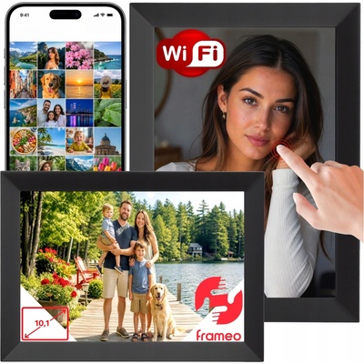 Digitální fotorámeček BLOW FRAMEO WiFi 10,1" – Hledejceny.cz