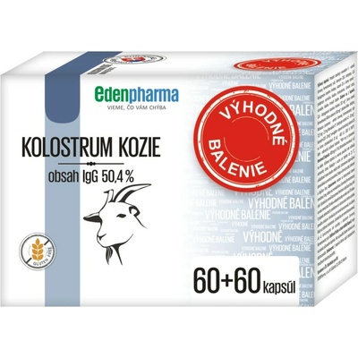 Edenpharma kolostrum kozie 120 kapsúl