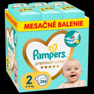 Pampers Premium Care 2 224 ks