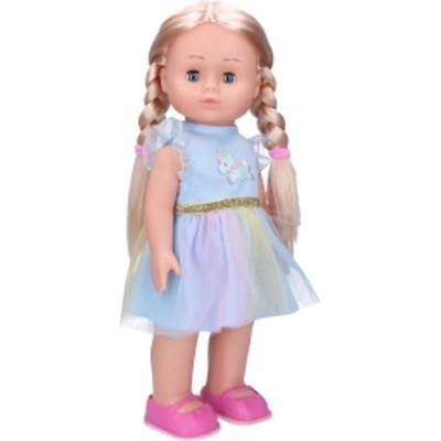 Wiky Eliška chodící 41 cm modré šaty