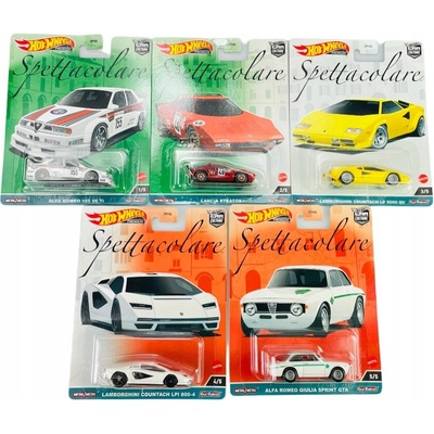 HOT WHEELS PREMIUM 2021 SPEKTAKULÁRNÍ SADA 5 ks FPY86NOVÁ KOVOVÁ 1:64
