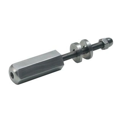 CROSO šroubovací prvek rovný, pro 5 mm lanko, nerez broušená V4A