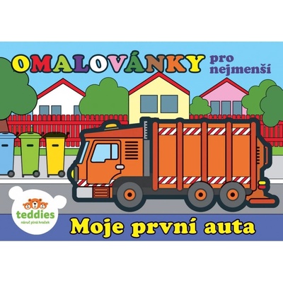 Omalovánky Moje první auta 21x14,5 cm MPA