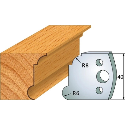 IGM Profil 053 - pár omezovačů 40x4mm