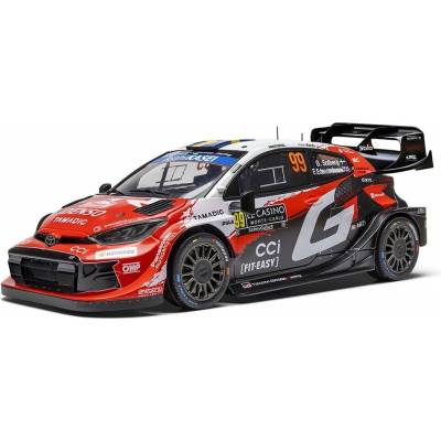 Toyota GR Yaris Rally1 #99 Solberg/Edmondson vítězové Rally Monte Carlo 2026 Ixo Models 1:18