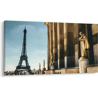Obraz z Trocaderského námestia, Paríž, jednodielne 120x70 cm