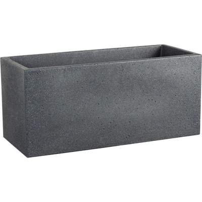 Scheurich Truhlík 240 Stony Černá 80 cm antracitový